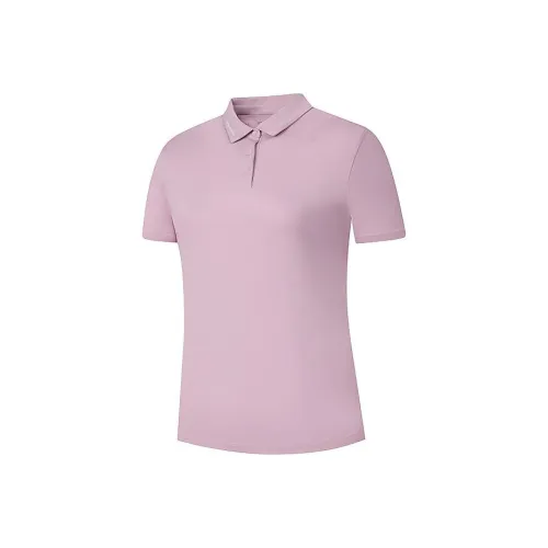 QIAODAN Поло Женское Ледяной Фиолетовый
