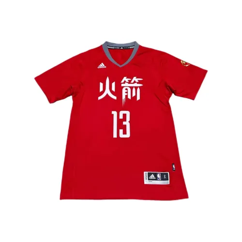 Adidas Баскетбольная Джерси Унисекс Красная