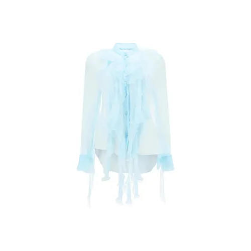 ERMANNO SCERVINO Синие Женские Рубашки