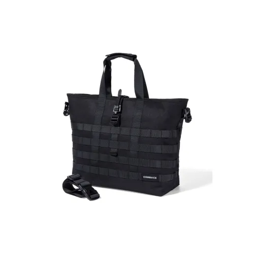 COMBACK Полиамид Тоут Сумка Сумка для покупок Ноутбук Сумка Сумка через плечо Сумка на одно плечо Обычная Унисекс Черный