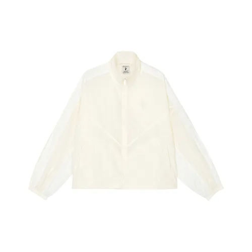 Skechers Куртки Пальто Женские Кукуруза Белый