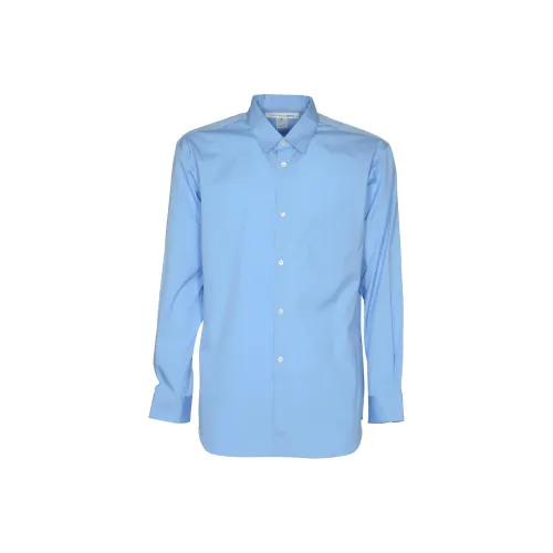 COMME DES GARCONS SHIRT Женские рубашки синего цвета