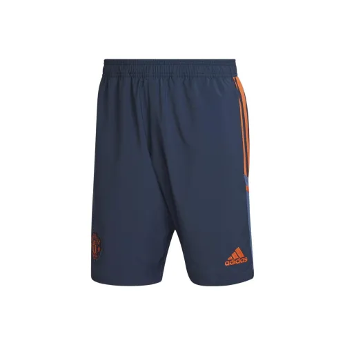 Adidas Manchester United CONDIVO 22 Spodenki Downtime Футбол Низ Мужской Морской синий