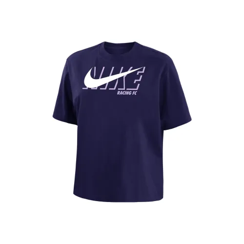 NIKE Новые Синие Женские Футболки