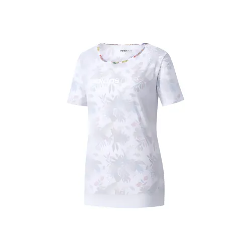 ADIDAS NEO T Рубашка Женская Светло-фиолетовая