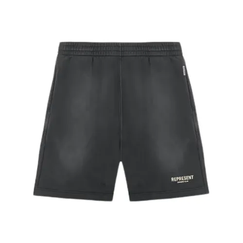 REPRESENT Charcoal Gray Мужские Повседневные Шорты