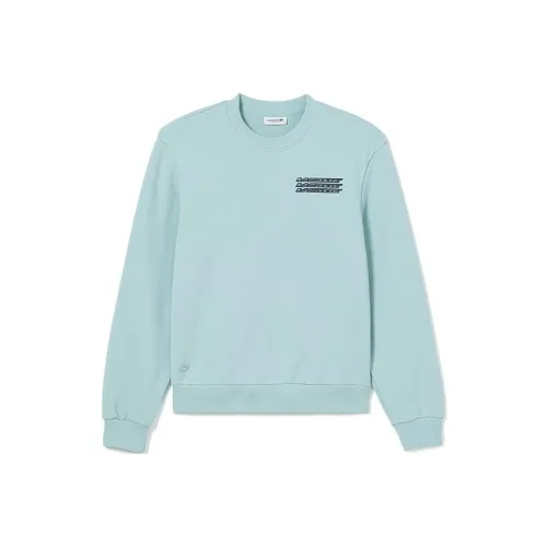 LACOSTE Мятно-зеленый Женские Свитшоты