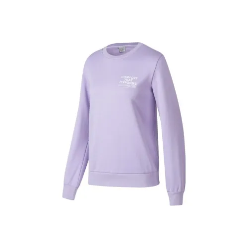 Skechers Прохладный ветер Фиолетовый Женские Свитшоты