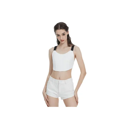 VICTORIA ALLEN Белый Женские Камисоли