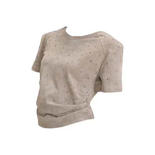 Emodues Серые Женские Футболки