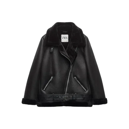 ZARA Черные Женские Куртки