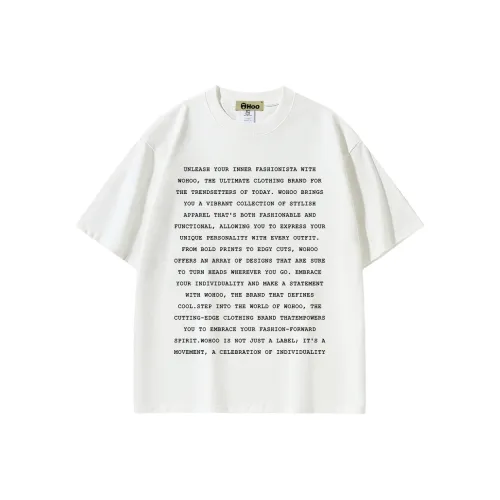 WOHOO Унисекс Футболки