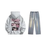 Set (Премиум Серый Стандартное Издание + Винтаж Синий Джинсы)