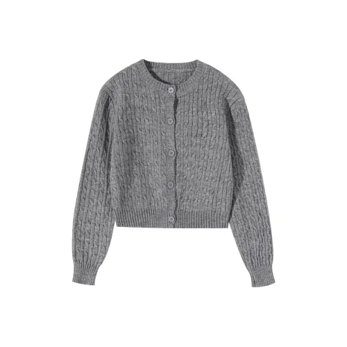 EIDOLON GRAIN Серый Женские Трикотаж