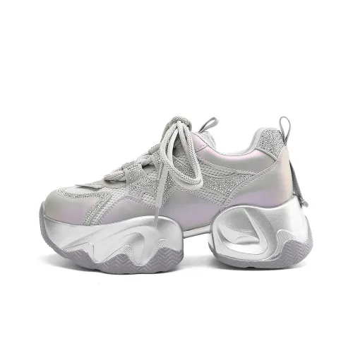 DAPHNE Low Топ Толстая подошва Кроссовки Женские