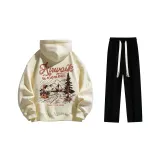 Set (Apricot Standard Edition + Black Casual Pants)  
Комплект (Абрикос Стандартное Издание + Черные Повседневные Штаны)