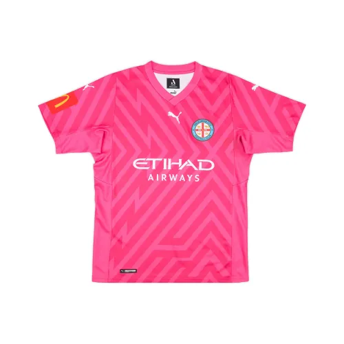 PUMA Melbourne Городской GK Футбол Джерси Унисекс Розовый