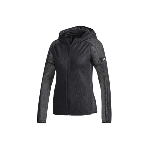 Adidas JKT ID Сетка Куртка Женская Черная