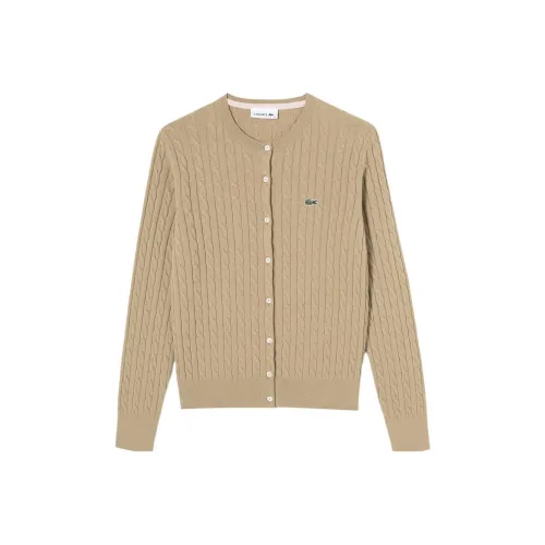 LACOSTE Бежевый Женские Трикотаж