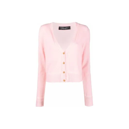 VERSACE Розовые Женские Кашемировые Свитеры