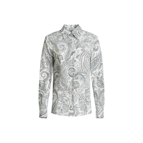 ETRO Серые Женские Рубашки
