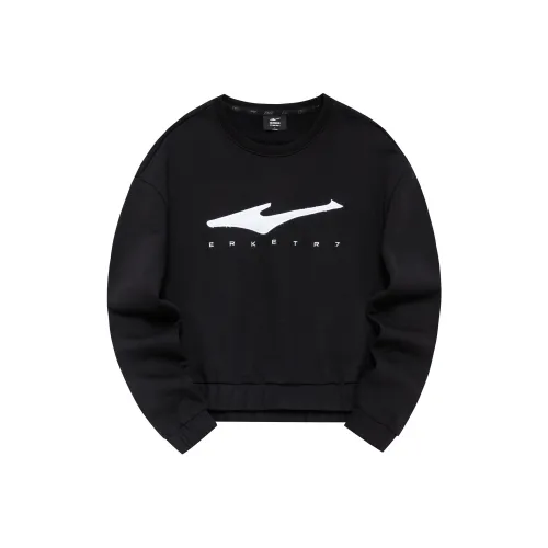 Erke Свитшот Женский Глубокий Черный