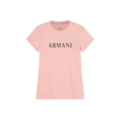 ARMANI EXCHANGE Розовые Женские Футболки