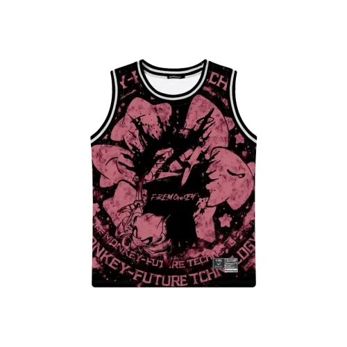 FireMonkey Баскетбольная Джерси Унисекс Готический Розовый