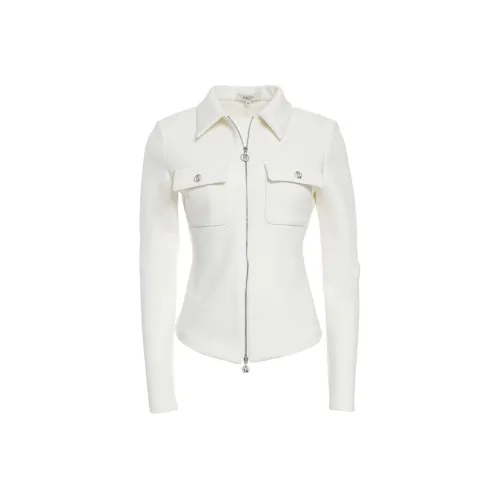 BESIONIA FW24 Куртки Пальто Женские Белые