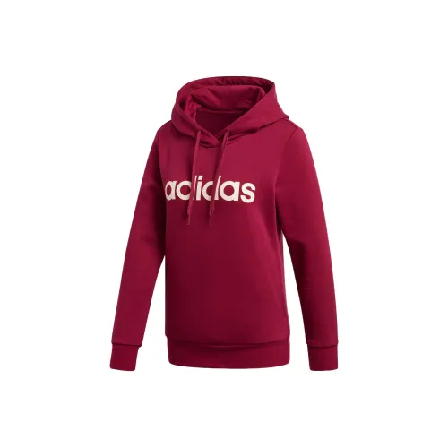 Adidas Женские Свитшоты Красного Цвета