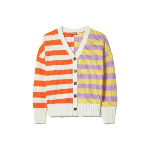 Staud Многоцветные полосы Женские Трикотаж
