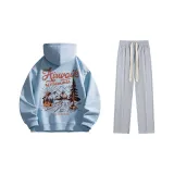 Set (Glacier Blue Standard Edition + Gray Casual Pants)  
Комплект (Ледниковый Синий Стандартное Издание + Серые Повседневные Штаны)