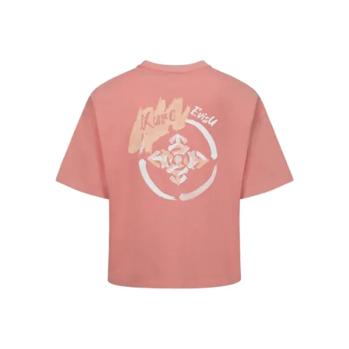EVISU T-Shirt Женская Светло-Красная