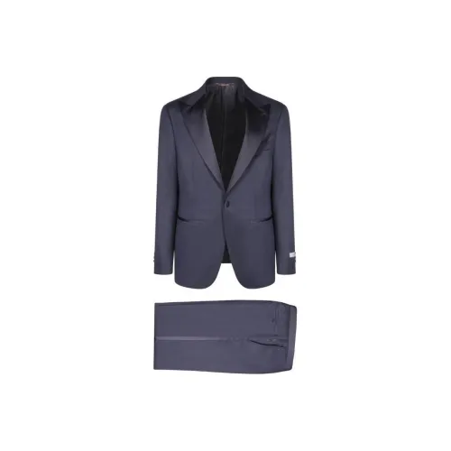 Canali Бизнес-костюм мужской синий