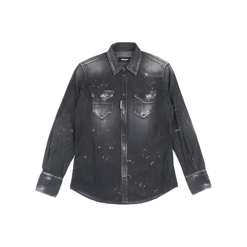 DSQUARED 2 Черные Женские Рубашки