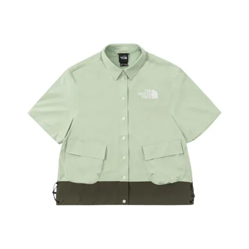 THE NORTH FACE Рубашка Женская Светло-Зеленая