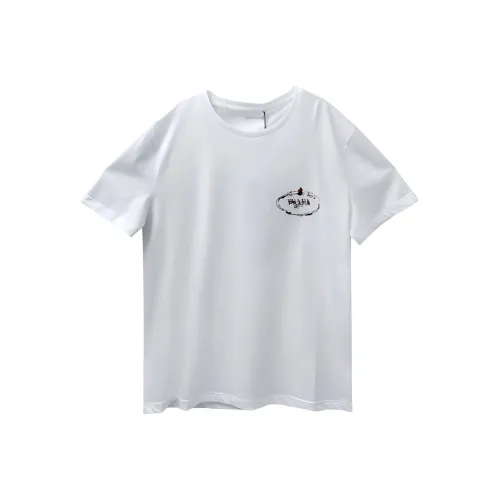PRADA Белые Мужские T-рубашки