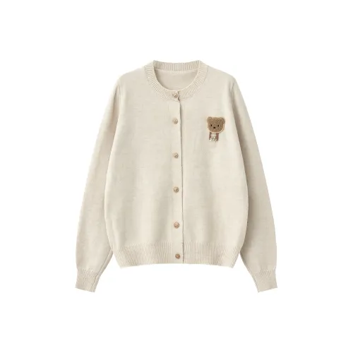 XUANSHU Абрикос Женские Трикотаж