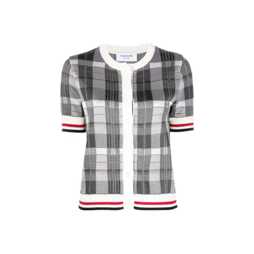 THOM BROWNE Серый Женские Трикотаж