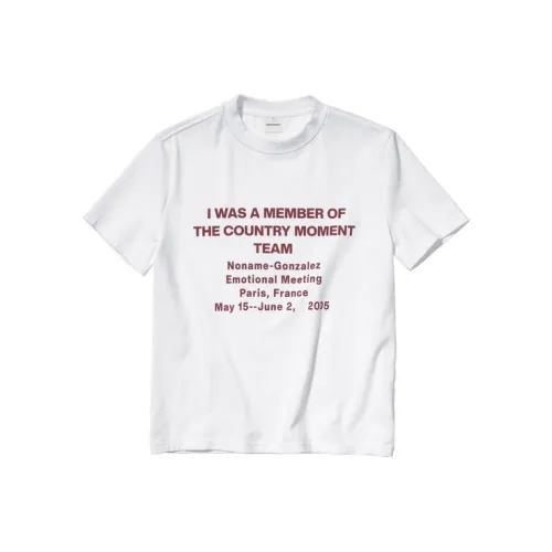 COUNTRY MOMENT T-Shirt Унисекс Белый