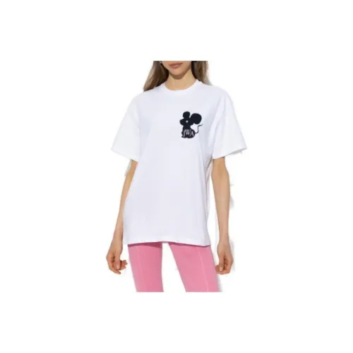 JW Anderson Белые Женские Футболки