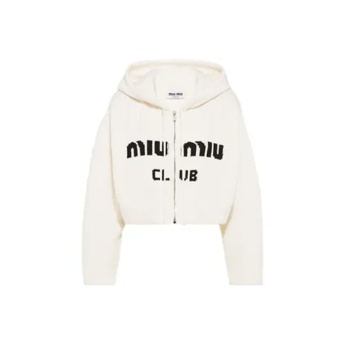 MIU MIU FW22 Трикотаж Женский Белый