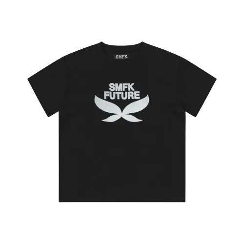 SMFK T-Shirt Унисекс Дикий Черный
