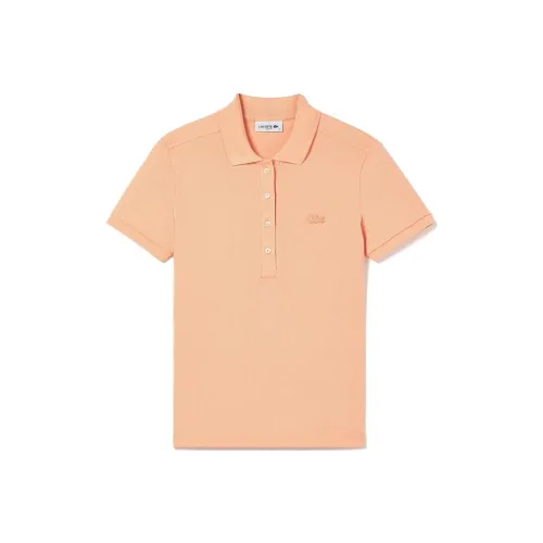 LACOSTE Апельсиновые Женские Поло