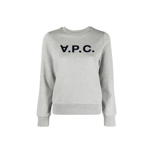 A.P.C Толстовка Женская Фотиния Серый