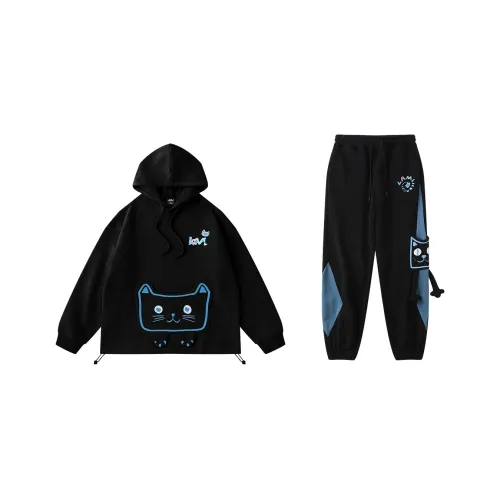 LAMLICKA Комплект Свитшот Унисекс Черный