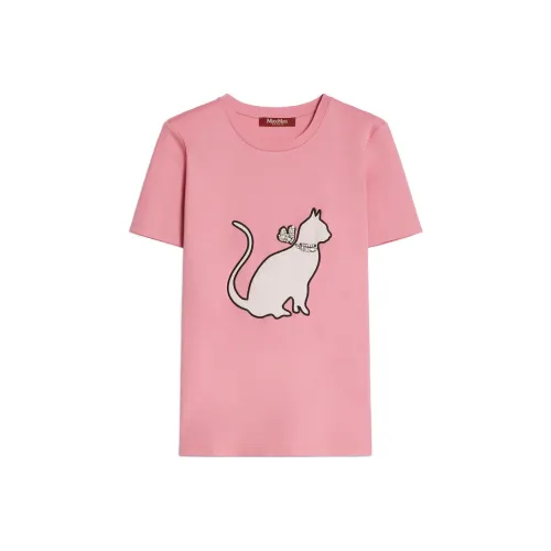 MaxMara T-рубашка женская цвет пион