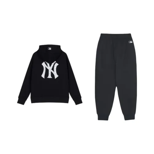 MLB New York Yankees Old Flower Повседневная Спортивная Одежда Унисекс Черный