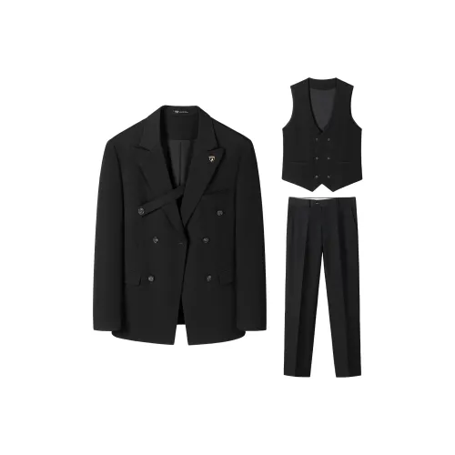 AUTOMOBILI LAMBORGHINI Деловой костюм мужской черный