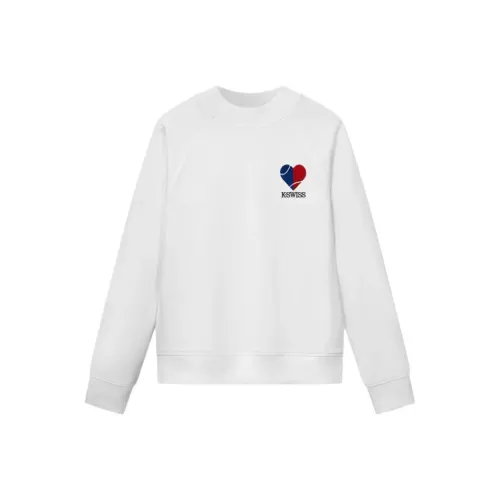 KSWISS Толстовка Женская Жемчужно-Белая